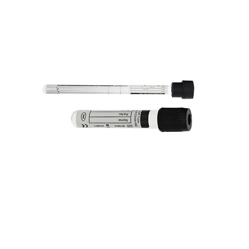 Blutprobe-Rohr der Klinik-Laborschwarz-Farbe1.28ml Westergren ESR