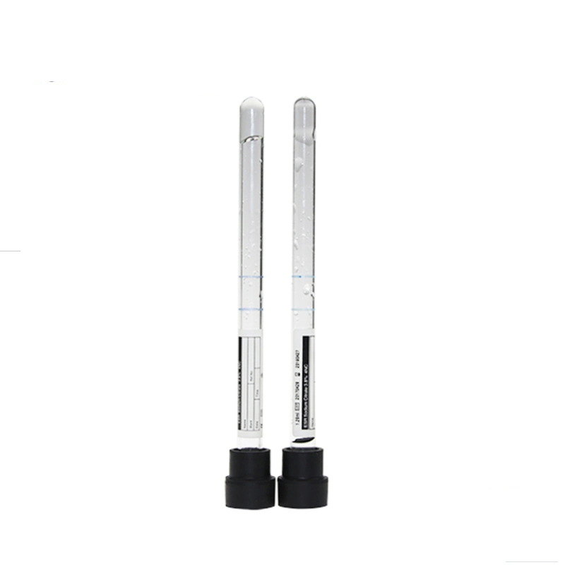 Blutprobe-Rohr der Klinik-Laborschwarz-Farbe1.28ml Westergren ESR