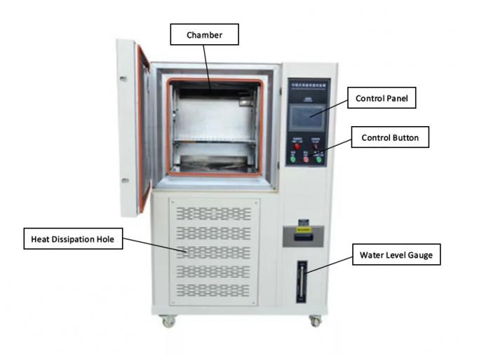 Touch Screen Klimatest-Kammer-Temperatur übertreiben 2C 0