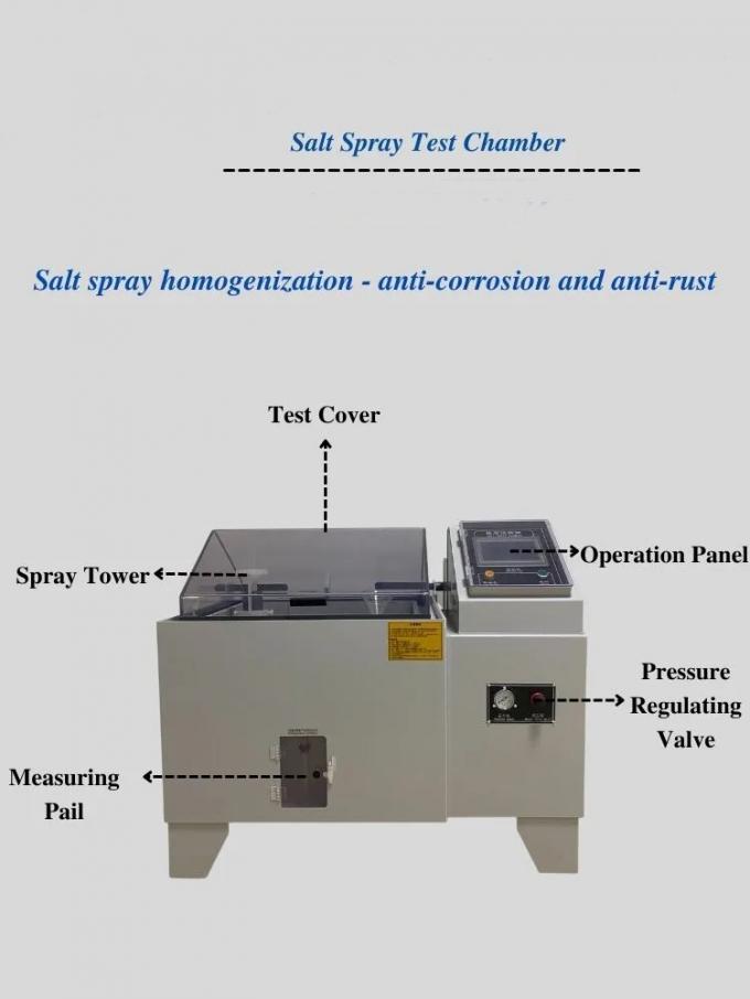 Salzsprühtest-Kammer für Korrosions-Test von Metallteilen 3