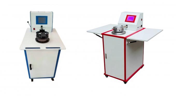 Automatische LCD-Luft-Durchlässigkeits-Prüfvorrichtung für Gewebe, explosionssichere Filter-Test-Maschine 0
