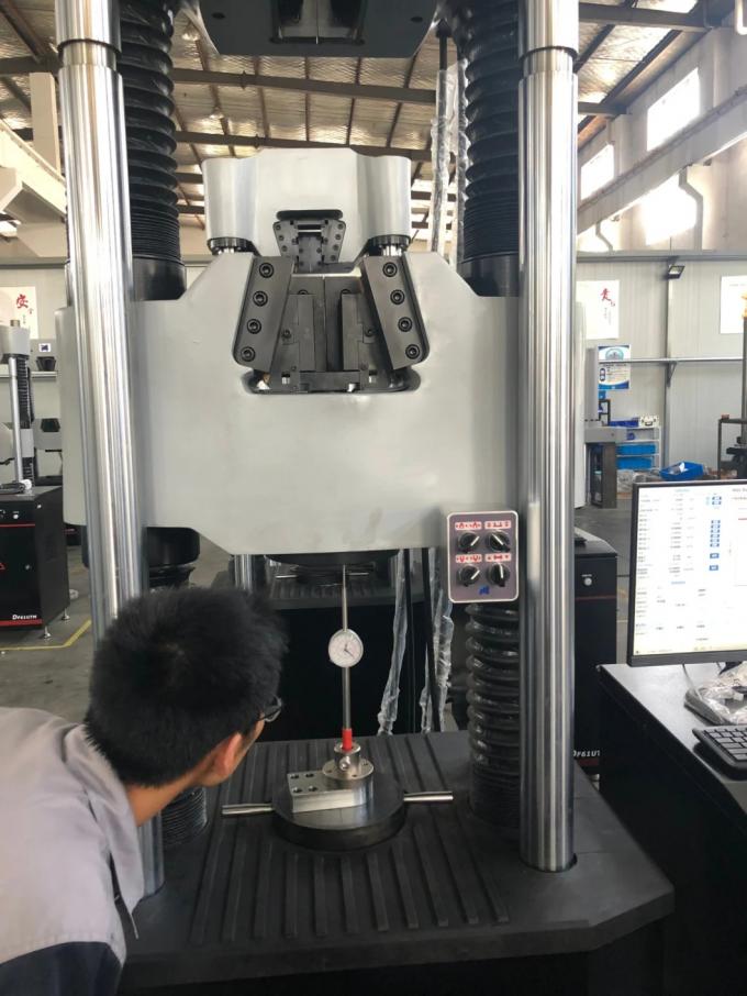 hydraulische Universalprüfmaschine 2000kn für dehnbare Prüfung 0