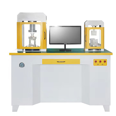 Mikrocomputer-hydraulische Servozement-Kompression und verbiegende Prüfmaschine