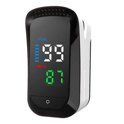 Fingerspitzen-Pulsoximeter ABS Herz Rate Monitor Finger Clip 1.5V*2 49.5g