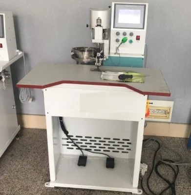 Maschenware-automatische Perlen-Einstellungs-Maschine des Polyester-30W für Gurt-Hauptgewebe
