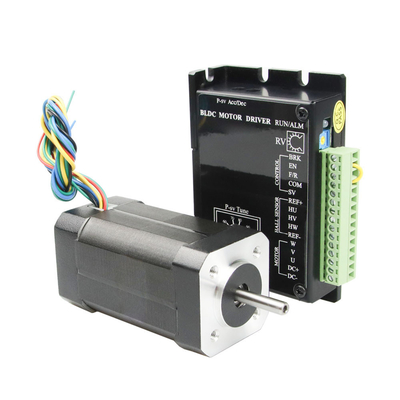 24 V 77,5 W 42 mm quadratischer bürstenloser 3-Phasen-BLDC-Getriebemotor mit 4000 U / min