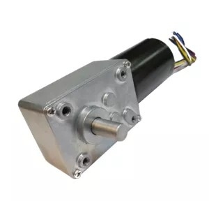Geräuscharmer zweiachsiger bürstenloser Getriebemotor mit Schnecke, Spannung DC12V