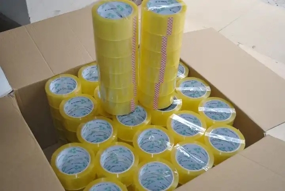 Kundenspezifischer Logo Acrylic Clear Packing Tape, klebendes klares Band Soems