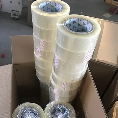 Band wasserdichtes OPP der Karton-Stock-Kasten-bewegendes festen Verpackung transparent