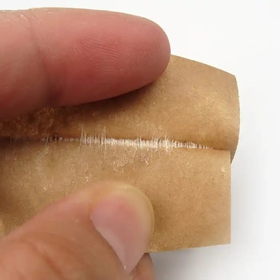 Soem Brown Kraftpapier Lochstreifen, biologisch abbaubarer Verpackendichtband