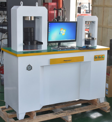 Mikrocomputer-hydraulische Servozement-Kompression und verbiegende Prüfmaschine