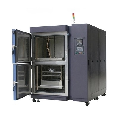 Hohe Präzisions-Drei-Kasten-kalter und Wärmestoß-Test-Kammer 220v 50hz