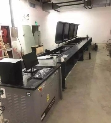 200 Ton Electro Hydraulic Servo Horizontal die Prüfmaschine fertigte Soem besonders an