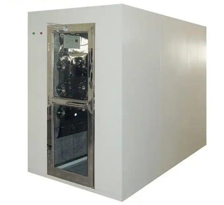 Automatische Schlag Cleanroom-Luft-Dusche, Luft-Duschkabine mit Verriegelungs-Pendeltür
