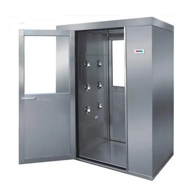 Automatische Schlag Cleanroom-Luft-Dusche, Luft-Duschkabine mit Verriegelungs-Pendeltür