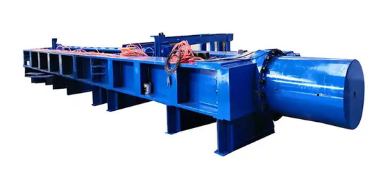 Horizontale hydraulische Prüfmaschine 500mm der Spannungs-2500KN