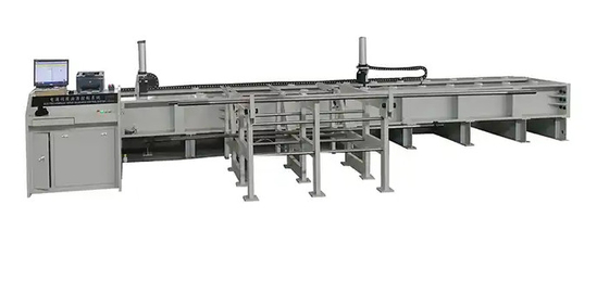 Horizontale hydraulische Prüfmaschine 500mm der Spannungs-2500KN