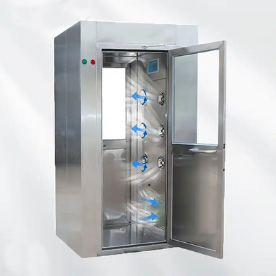 Induktions-Art automatische Schiebetür-Luft-Dusche für pharmazeutische Fabriken