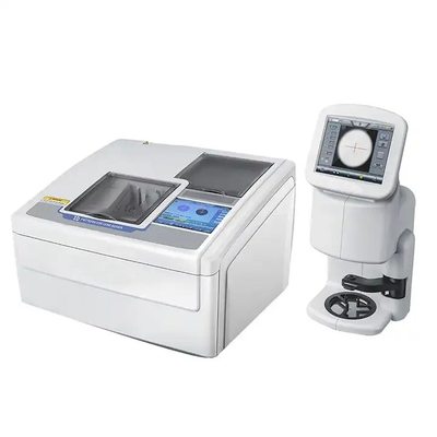 Optische Labormaschinen-halbautomatische Einfassungsmaschinen-verfügbare Strecke 22mm~100mm