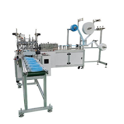 Fertigungsstraße der Wegwerfdrei-schicht-Masken-Produktionsmaschine