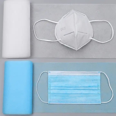 Biologisch abbaubares Haustier-Polyester nicht gesponnenes Spunbond-Gewebe für medizinische Maske