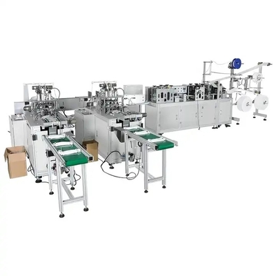 Medizinische nichtgewebte Wegwerf3ply gesichtsmaske, die Maschine automatisch herstellt