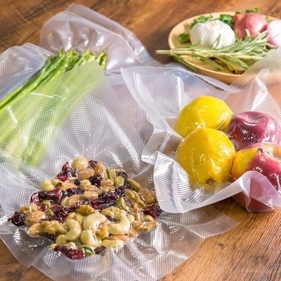 Küchen-sackt kundenspezifischer Vakuumeichmeister SGS-Nahrungsmittelspeicher-Plastik ein