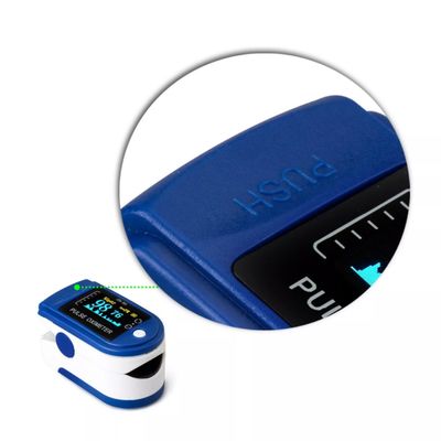 Tragbarer ABS 128*64 Fingerspitzen-Pulsoximeter-Hauptimpuls Rate Monitor Oled Display
