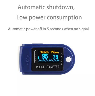 1.5V*2 Fingerspitzen-Pulsoximeter-Digital-Rohr-Hauptsauerstoff-Sättigungs-Monitor FCC Rohs