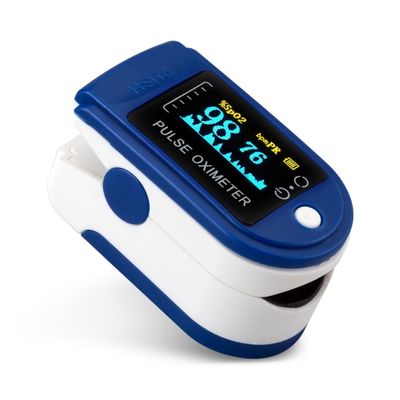 1.5V*2 Fingerspitzen-Pulsoximeter-Digital-Rohr-Hauptsauerstoff-Sättigungs-Monitor FCC Rohs
