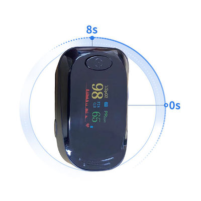 Fingerspitzen-Pulsoximeter ABS Herz Rate Monitor Finger Clip 1.5V*2 49.5g
