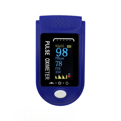 Tragbarer TFT-LED-Anzeigen-Fingerspitzen-Blut-Pulsoximeter