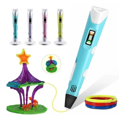 Drucker Pen 5V 2A Mini Intelligent Drawings 3D mit OLED-Anzeige