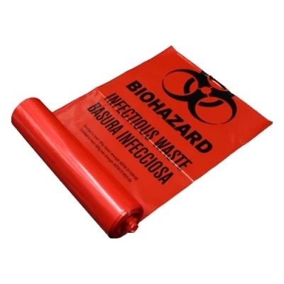 Biomedizinische Müllentsorgungs-Plastiktaschen LDPE/des HDPE